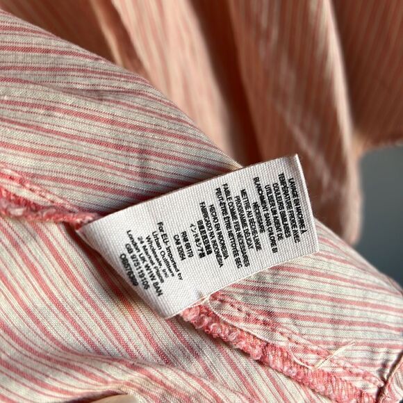 FREE PEOPLE striped button down shirt - Picture 7 of 8